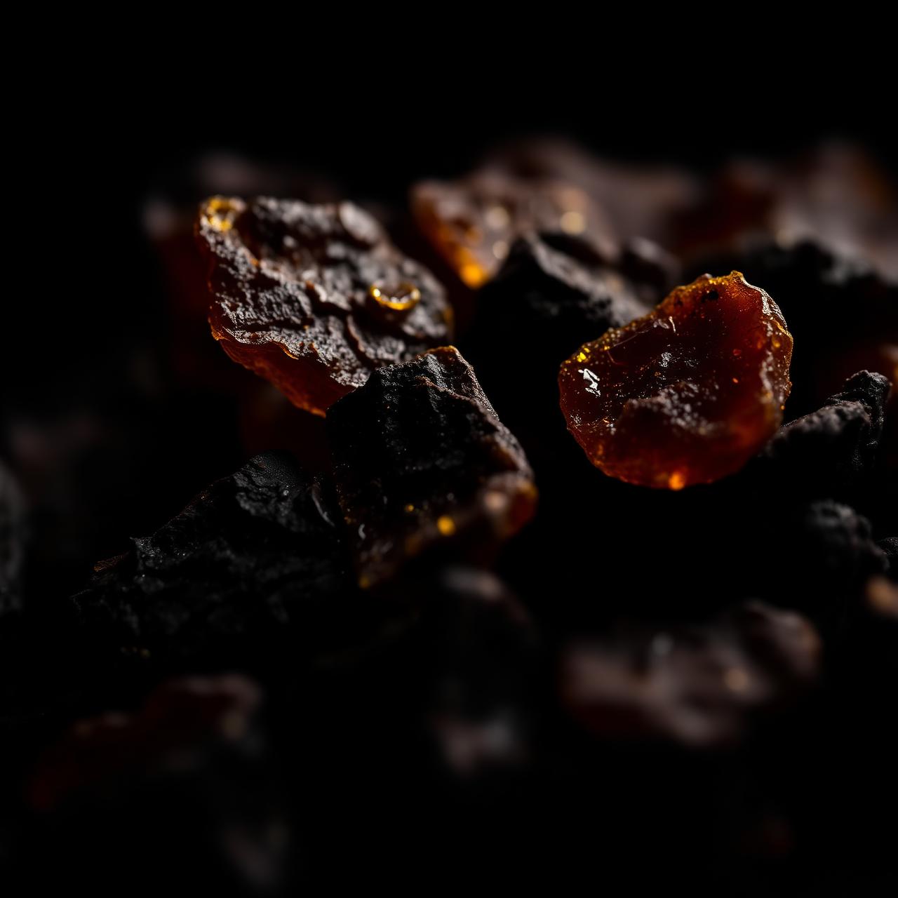 Aged oud wood chips